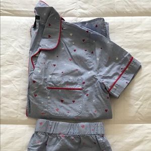 Jcrew Women’s Small Short Sleeve/Short Pajama Set